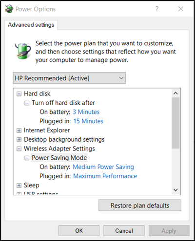Win10电脑提示省电开关已更改怎么办？